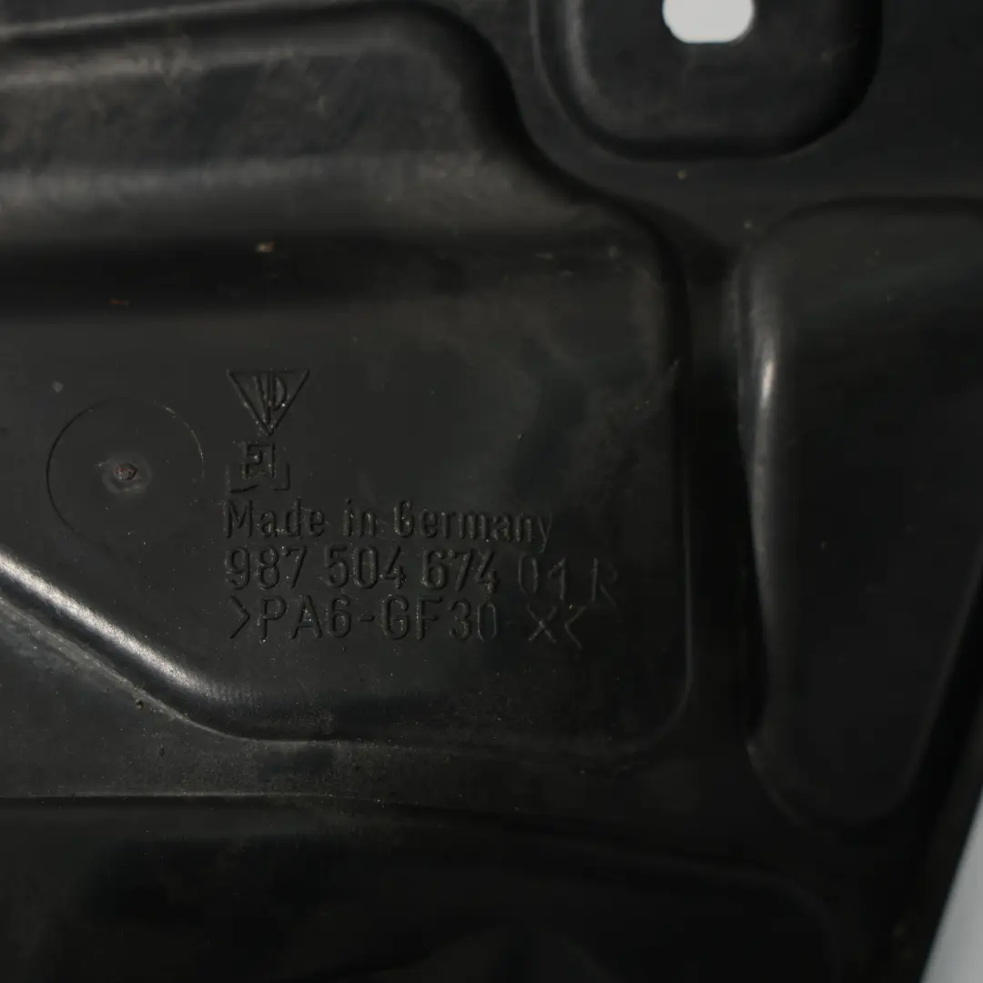 Manguera Freno Protector Térmico Trasera Derecha para Porsche Cayman 987 con número de pieza 98750467401 Porsche Cayman 987 Manguera Freno Protector Térmico Trasera Derecha - SKU 98750467401 - Número de pieza 98750467401