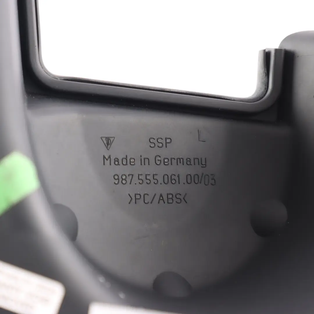 Speaker Cover Suspension Strut Mounting Left N/S to Porsche Cayman 987 with Part number 98755506100 Porsche Cayman 987 Speaker Cover Suspension Strut Mounting Left N/S - SKU 98755506100 - Part number 98755506100