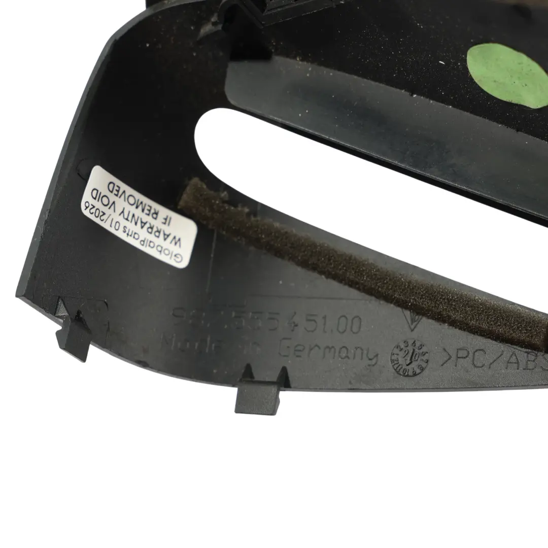 987C Osłona Pasa Bezpieczeństwa Przód Lewa do Porsche Cayman o numerze 98755545100 Porsche Cayman 987C Osłona Pasa Bezpieczeństwa Przód Lewa - SKU 98755545100 - Numer Części 98755545100