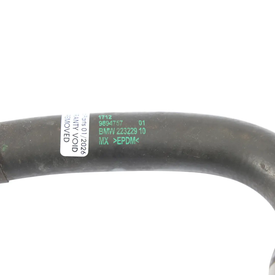 Kühl Mittel Kühlungs Rohr Schlauch Leitung B48 Benzin für BMW X3 G01 X4 G02 mit Teilenummer 9894757 BMW X3 G01 X4 G02 Kühl Mittel Kühlungs Rohr Schlauch Leitung B48 Benzin - SKU 9894757 - Teilenummer 9894757
