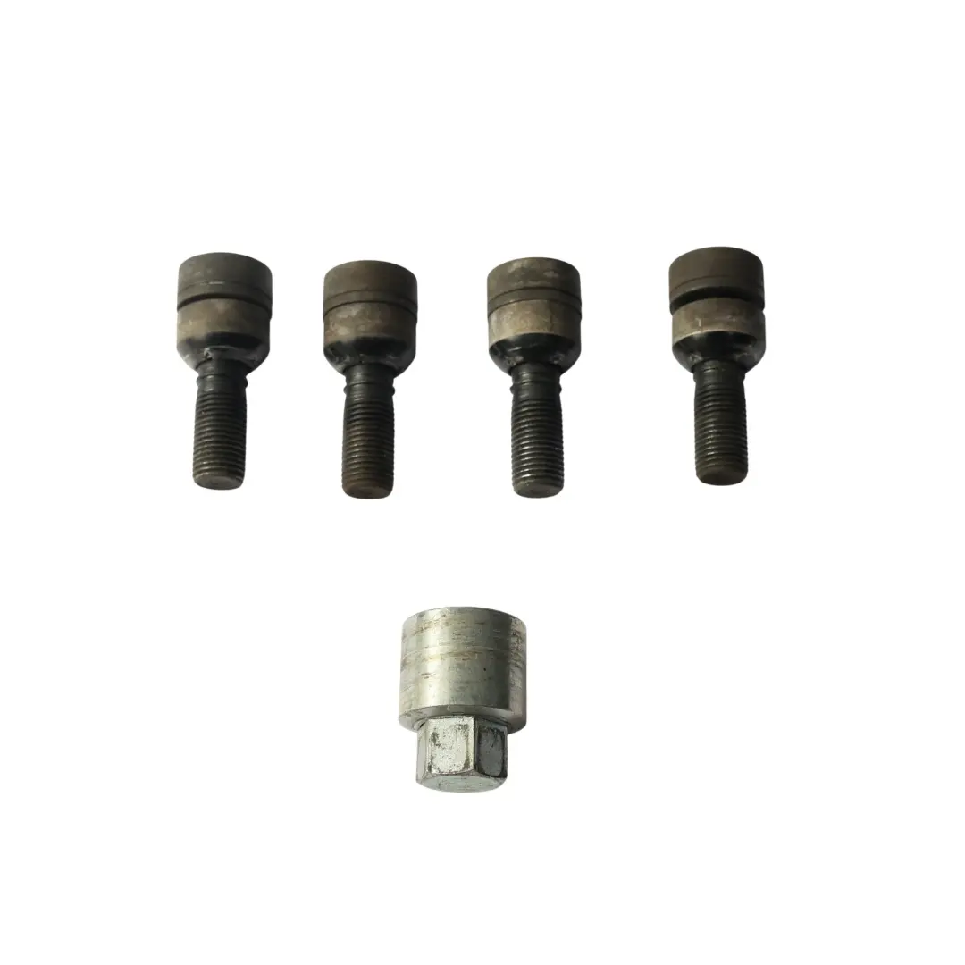 Rueda Tornillos Antirrobo Tuercas Juego x4 para Porsche Cayenne 92A con número de pieza 99136198001 Porsche Cayenne 92A Rueda Tornillos Antirrobo Tuercas Juego x4 - SKU 99136198001 - Número de pieza 99136198001