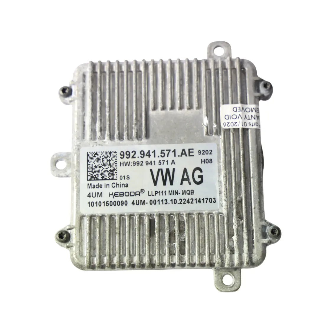 Mk8 Modulo Reattore Fari LED per Seat Arona KJ7 Volkswagen Golf con numero di parte 992941571AE Seat Arona KJ7 Volkswagen Golf Mk8 Modulo Reattore Fari LED - SKU 992941571AE - Numero di parte 992941571AE