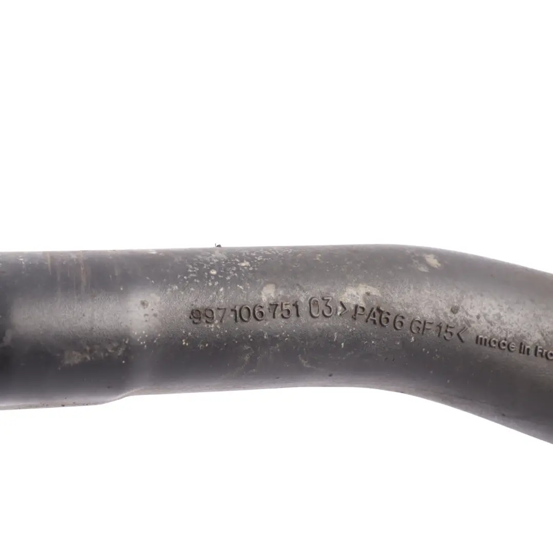 Coolant Return Hose Pipe Water Distributor Tube to Porsche Cayman 987 with Part number 99710675103 Porsche Cayman 987 Coolant Return Hose Pipe Water Distributor Tube - SKU 99710675103 - Part number 99710675103