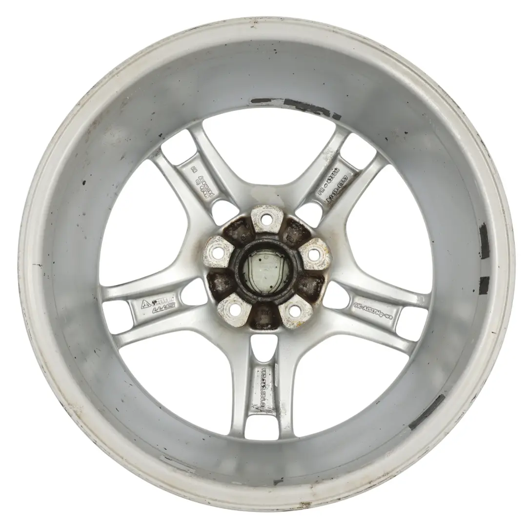 Srebrna Felga Aluminiowa 19" 8J ET:57 do Porsche 987 997 o numerze 99736215601 Porsche 987 997 Srebrna Felga Aluminiowa 19" 8J ET:57 - SKU 99736215601-1 - Numer Części 99736215601