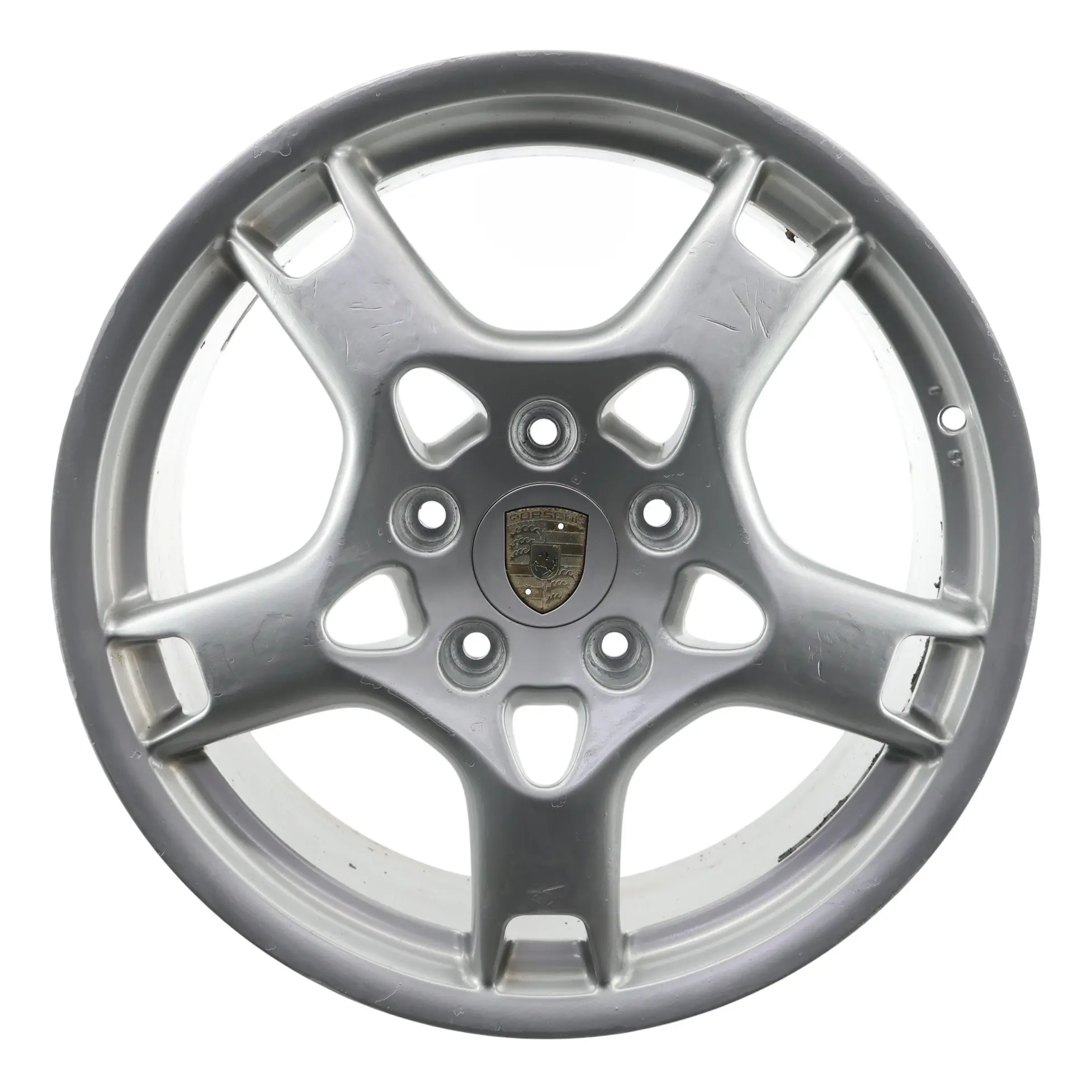 Porsche 987 997 Srebrna Felga Aluminiowa 19" 8J ET:57 99736215601