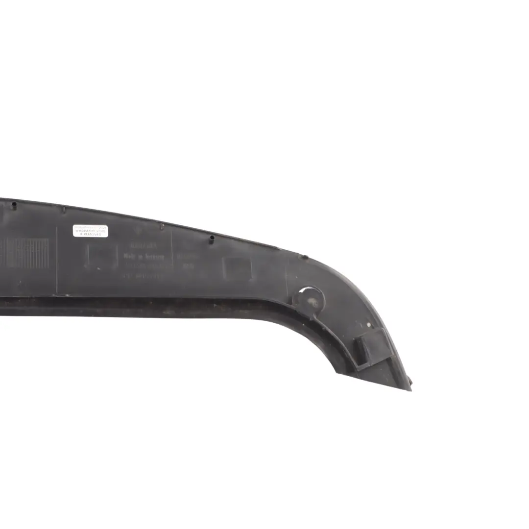 Front Boot Lid Compartment Trim Cover Panel Black to Porsche Cayman 987 with Part number 99750481103 Porsche Cayman 987 Front Boot Lid Compartment Trim Cover Panel Black - SKU 99750481103 - Part number 99750481103