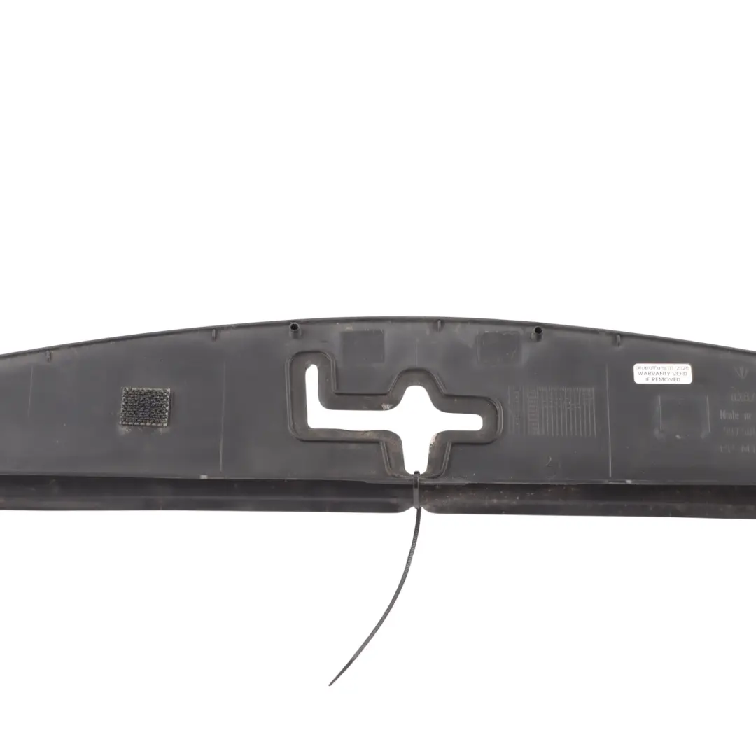 Porsche Cayman 987 Front Boot Lid Compartment Trim Cover Panel Black - SKU 99750481103 - Part number 99750481103