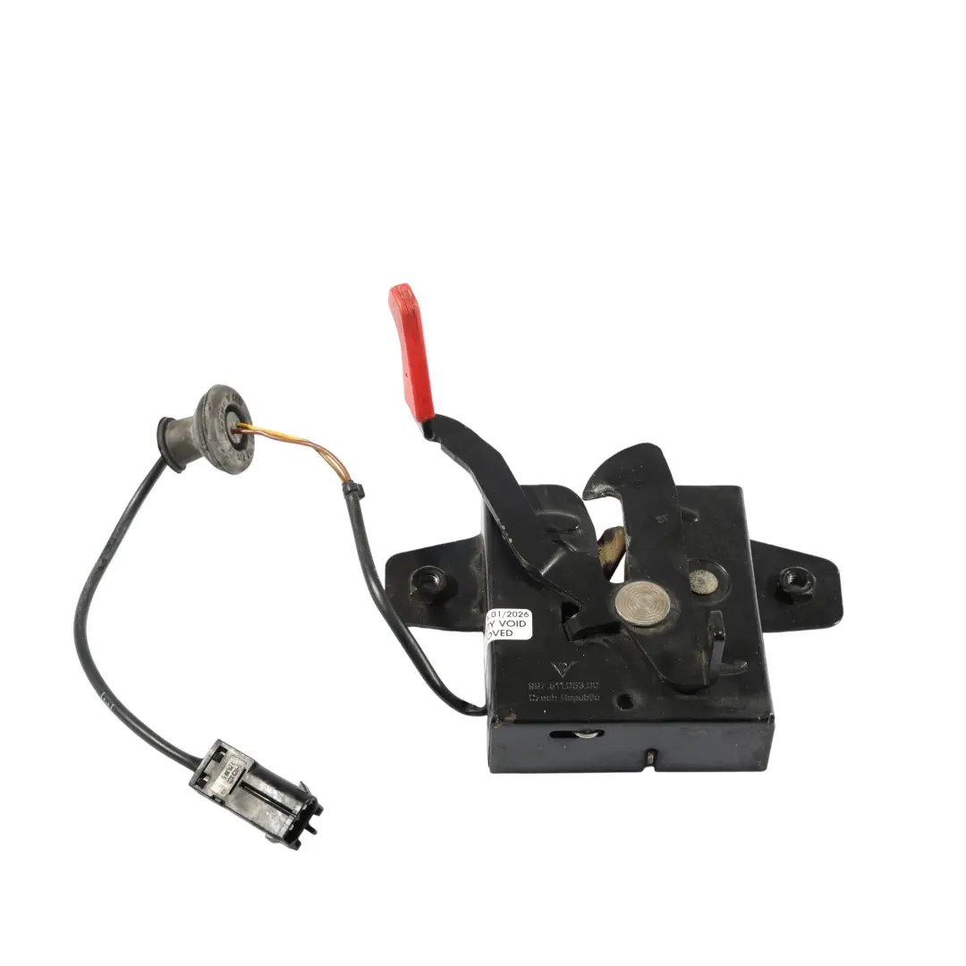 Bonnet Lock Latch Catch Mechanism to Porsche Boxster Cayman 987 with Part number 99751105300 Porsche Boxster Cayman 987 Bonnet Lock Latch Catch Mechanism - SKU 99751105300 - Part number 99751105300