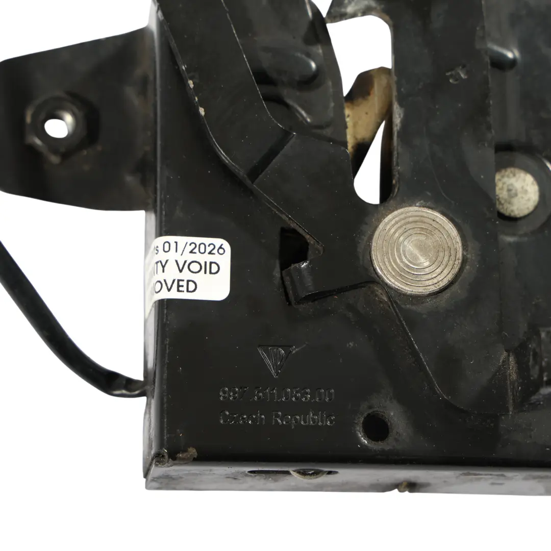 Porsche Boxster Cayman 987 Bonnet Lock Latch Catch Mechanism - SKU 99751105300 - Part number 99751105300