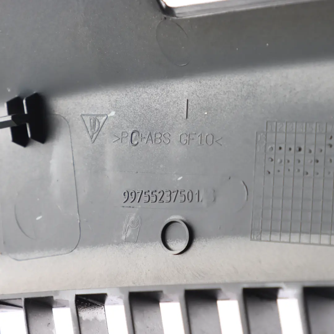 987C Dashboard Window Defroster Grille Panel Left N/S to Porsche Cayman with Part number 99755237501 Porsche Cayman 987C Dashboard Window Defroster Grille Panel Left N/S - SKU 99755237501 - Part number 99755237501