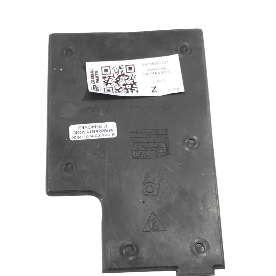 Porsche Cayman 987 Inserto Console Centrale Posteriore Coprire - SKU 99755361101 - Numero di parte 99755361101