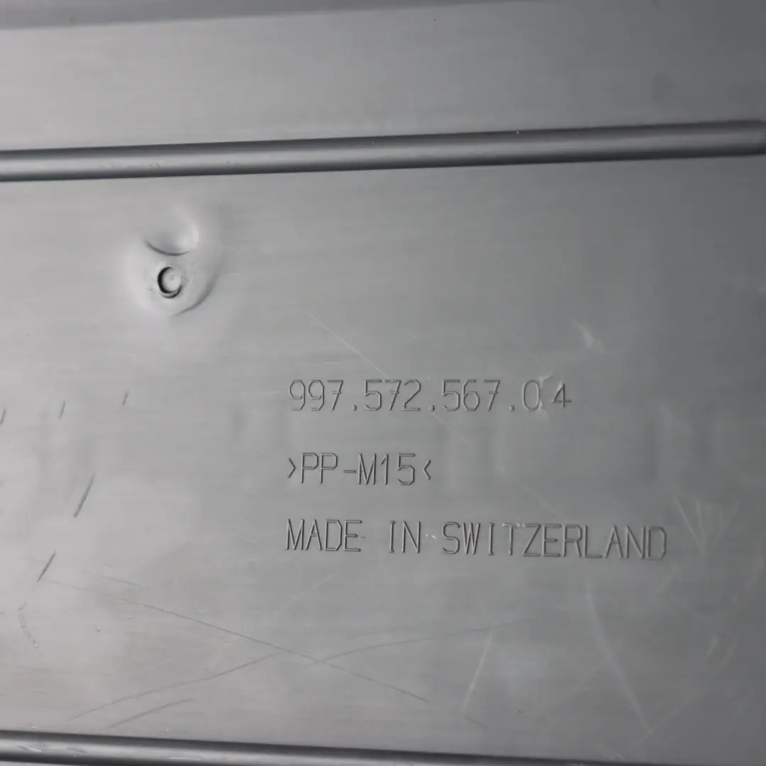 Under Bonnet Battery Cover Trim Panel to Porsche Cayman 987 with Part number 99757256704 Porsche Cayman 987 Under Bonnet Battery Cover Trim Panel - SKU 99757256704 - Part number 99757256704