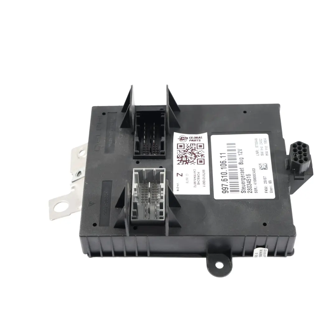 987C Module Commande Coffre Avant Contrôle ECU pour Porsche Cayman à propos du numéro de pièce 99761010611 Porsche Cayman 987C Module Commande Coffre Avant Contrôle ECU - SKU 99761010611 - Numéro de pièce 99761010611