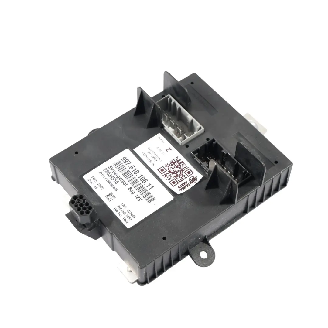Porsche Cayman 987C Module Commande Coffre Avant Contrôle ECU - SKU 99761010611 - Numéro de pièce 99761010611