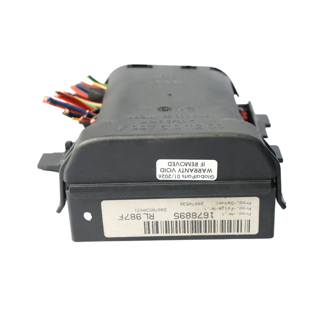 987C Modulo Elettrico Fusibili Scatola Controllo Relè per Porsche Cayman con numero di parte 99761011001 Porsche Cayman 987C Modulo Elettrico Fusibili Scatola Controllo Relè - SKU 99761011001 - Numero di parte 99761011001