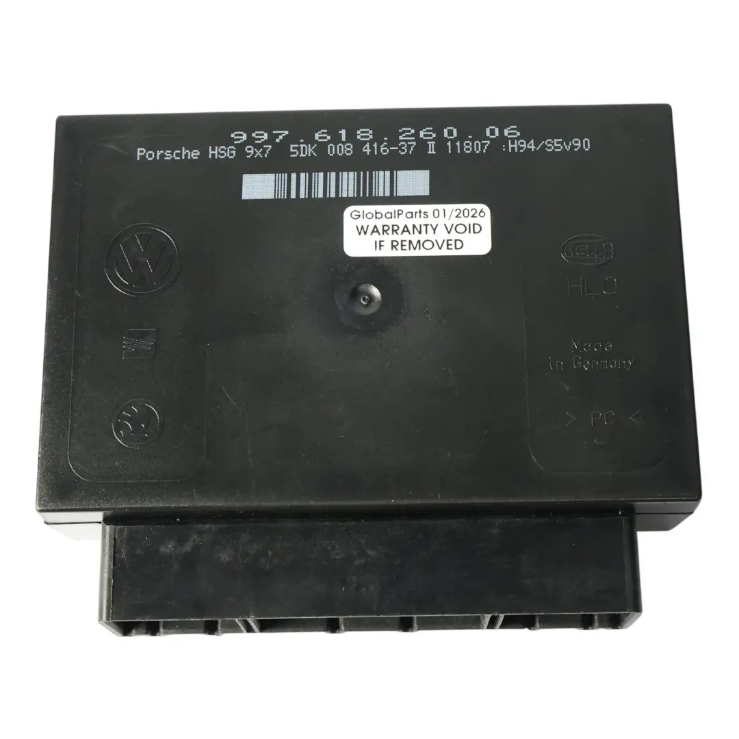987C BCM Body Control Module Unit ECU to Porsche Cayman with Part number 99761826006 Porsche Cayman 987C BCM Body Control Module Unit ECU - SKU 99761826006 - Part number 99761826006