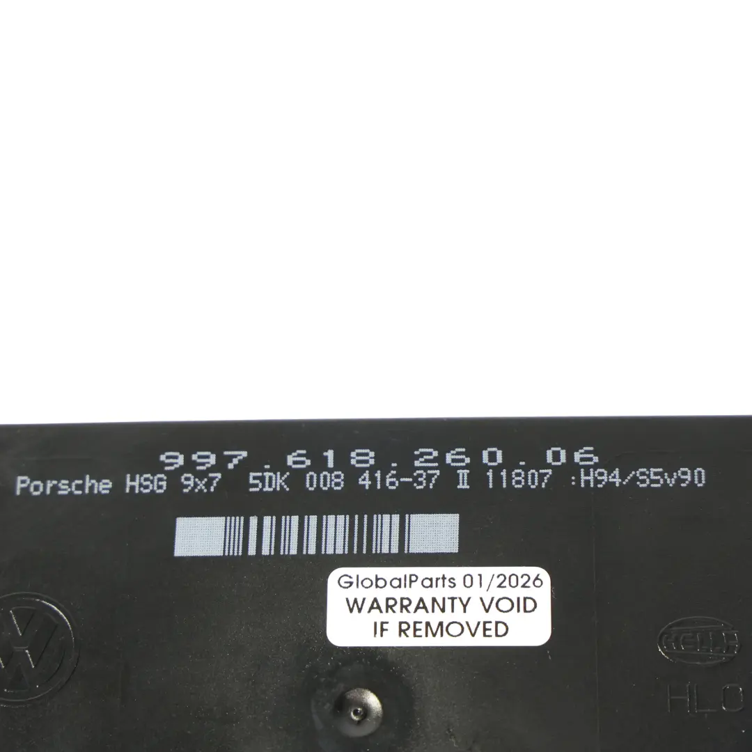 987C Unidad De Control De La Carrocería BCM ECU para Porsche Cayman con número de pieza 99761826006 Porsche Cayman 987C Unidad De Control De La Carrocería BCM ECU - SKU 99761826006 - Número de pieza 99761826006