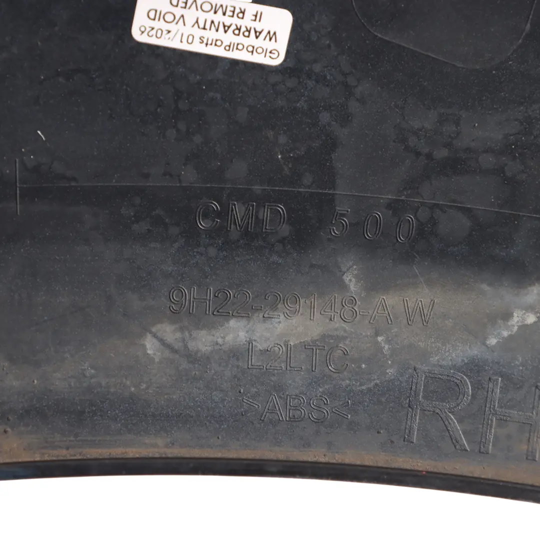 Land Rover Discovery 4 L319 Fender Arch Trim Rear Right O/S Santorini Black-820 - SKU 9H22-29148-AW-SAB - Part number 9H22-29148-AW