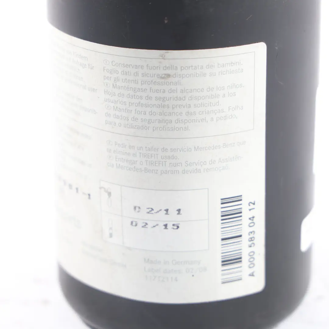 Sellador De Neumáticos Botella para Mercedes con número de pieza A0005830412 Mercedes Sellador De Neumáticos Botella - SKU A0005830412 - Número de pieza A0005830412