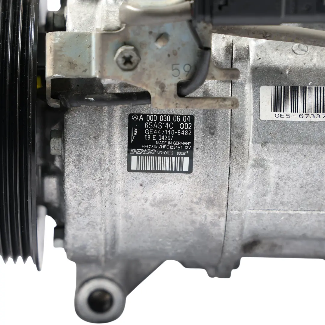 Mercedes W206 Kompresor Sprężarka Klimatyzacji Klimy M254 - SKU A0008300604 - Numer Części A0008300604