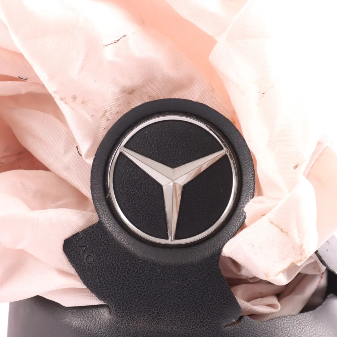 Mercedes W205 Steering Wheel Air Module Driver's Side DAMAGED - SKU A0008602200-2 - Part number A0008602200