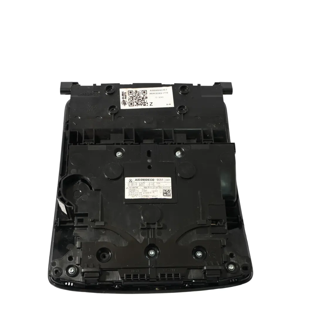Dachhimmel Innenraumbeleuchtung Konsole Schalter für Mercedes C118 mit Teilenummer A0009009330 Mercedes C118 Dachhimmel Innenraumbeleuchtung Konsole Schalter - SKU A0009009330-1 - Teilenummer A0009009330