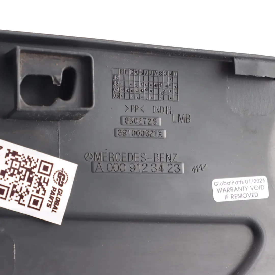 Mercedes W639 Vito Viano Seat Cover Panel Right O/S - SKU A0009123423 - Part number A0009123423