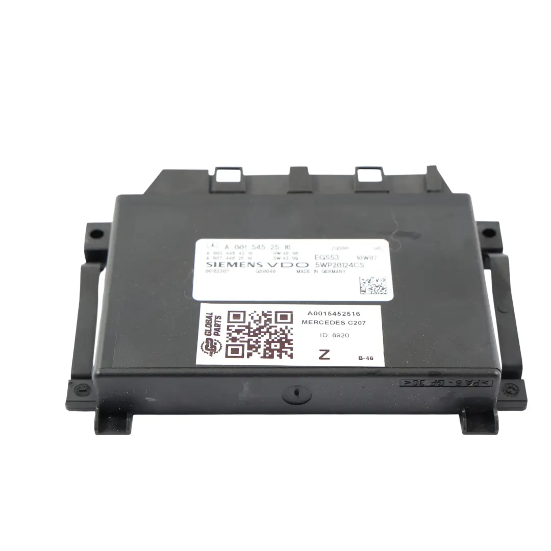 W207 Modulo Cambio Automatico Unità Di Controllo EGS ECU per Mercedes con numero di parte A0015452516 Mercedes W207 Modulo Cambio Automatico Unità Di Controllo EGS ECU - SKU A0015452516 - Numero di parte A0015452516