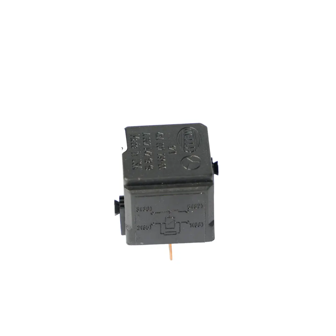 Véritable Relais Universel 4-Pin Hella Noir pour Mercedes W204 à propos du numéro de pièce A0025421319 Mercedes W204 Véritable Relais Universel 4-Pin Hella Noir - SKU A0025421319-1 - Numéro de pièce A0025421319