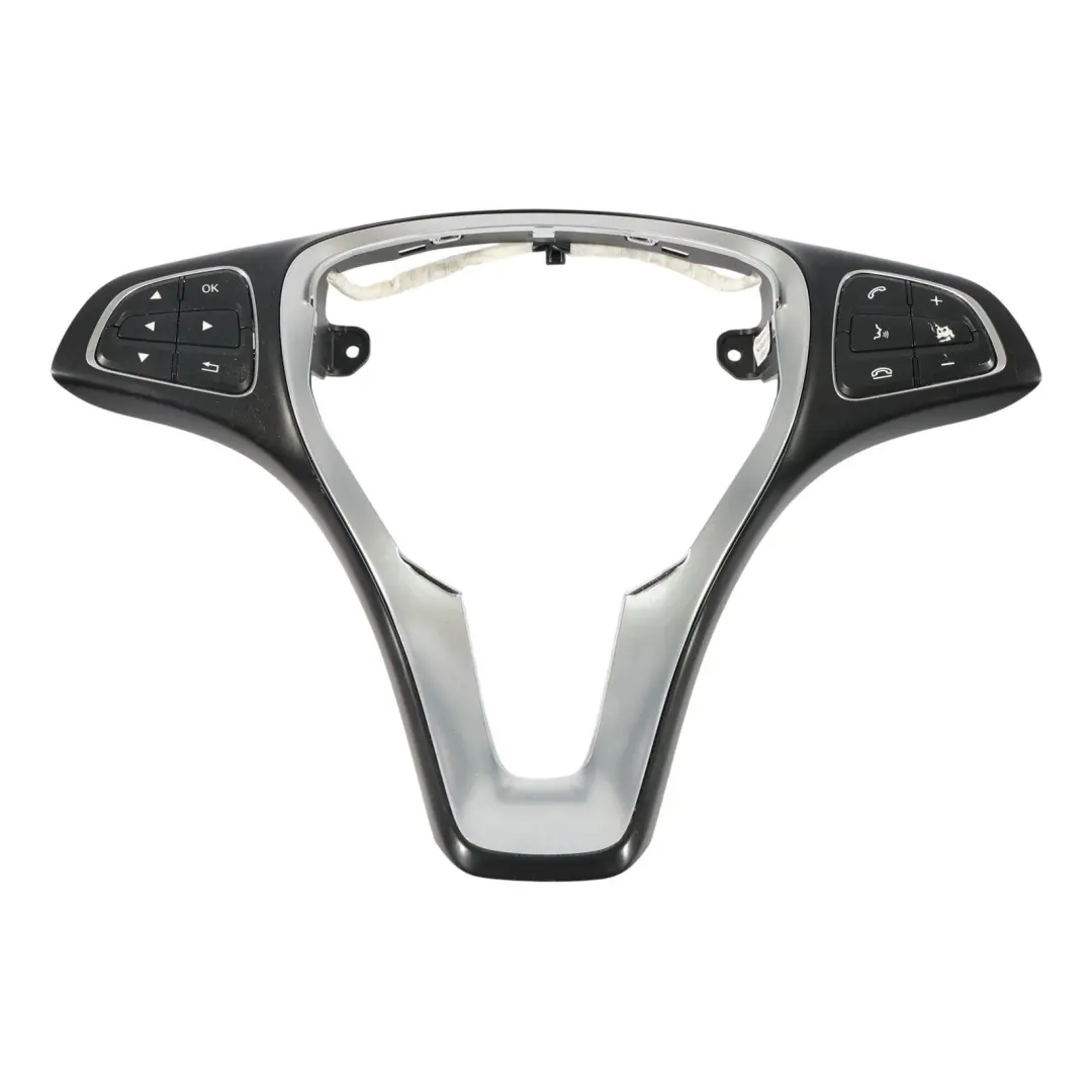 Steering Wheel Switch Multifunction Button Frame to Mercedes W176 W246 with Part number A0999050700 Mercedes W176 W246 Steering Wheel Switch Multifunction Button Frame - SKU A0999050700-4 - Part number A0999050700