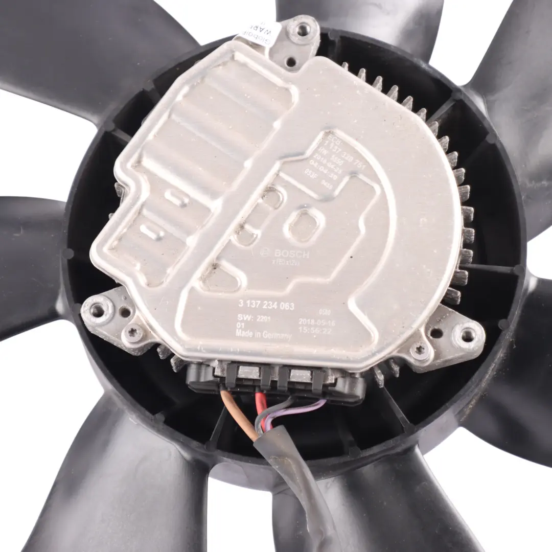 Mercedes W205 Fan Diesel Radiator Blower With Housing 400W - SKU A0999061300-1 - Part number A0999061300