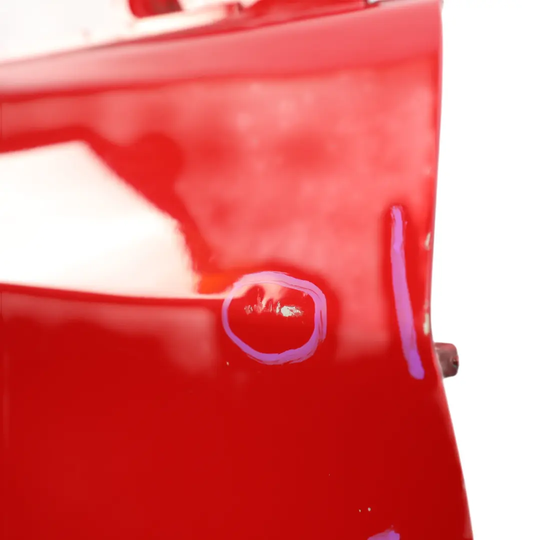 Mercedes C117 Door Front Right O/S Covering Panel Jupiter Red - 589 - SKU A1177200205-JUR - Part number A1177200205