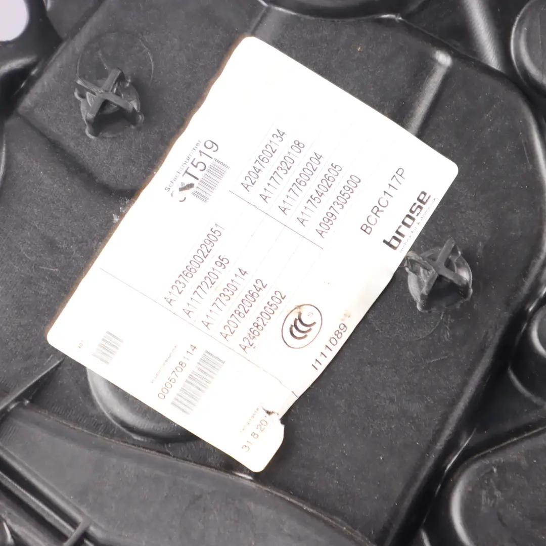 Lève-Vitre Arrière Gauche Régulateur Moteur pour Mercedes CLA C117 à propos du numéro de pièce A1177302500 Mercedes CLA C117 Lève-Vitre Arrière Gauche Régulateur Moteur - SKU A1177302500 - Numéro de pièce A1177302500