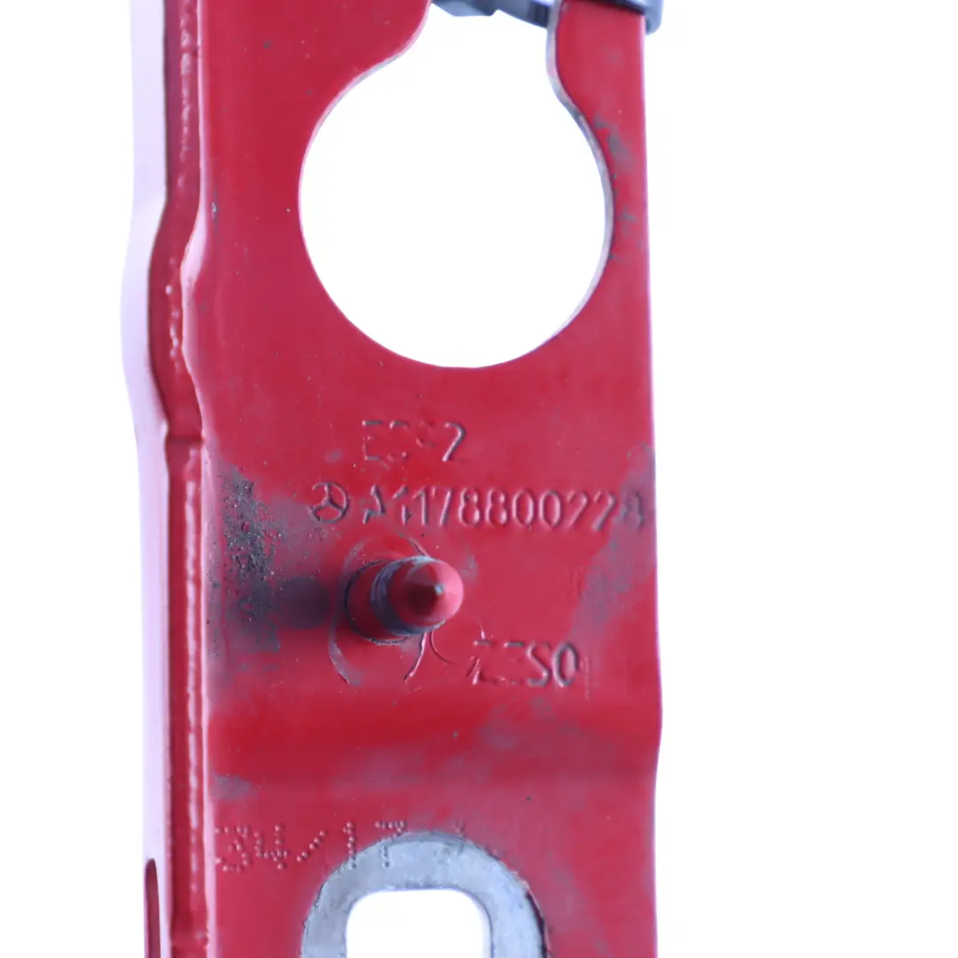 Mercedes CLA C117 Bonnet Hood Hinge Front Right O/S Jupiter Red 589 - SKU A1178800228-JUR - Part number A1178800228