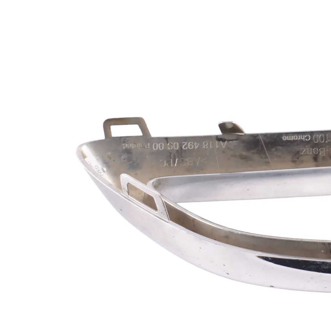 Mercedes C118 Tailpipe Exhaust Trim Cover Moulding Rear Left N/S C118 - SKU A1184920100 - Part number A1184920100