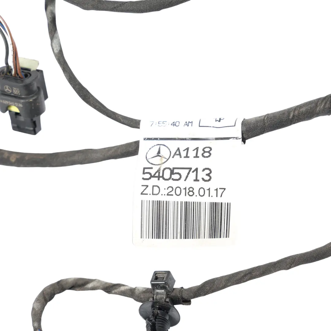 Faisceau Câbles Capteur PDC Pare-Chocs Arrière pour Mercedes CLA C118 à propos du numéro de pièce A1185405713 Mercedes CLA C118 Faisceau Câbles Capteur PDC Pare-Chocs Arrière - SKU A1185405713 - Numéro de pièce A1185405713