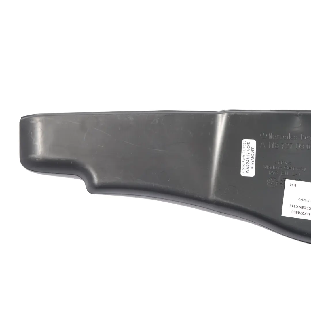 Mercedes CLA C118 Środek Kieszeni Drzwi Osłona Panel Lewy Przód - SKU A1187270900 - Numer Części A1187270900
