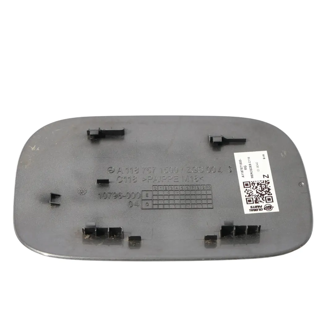 Mercedes C118 Couvercle De Trappe À Carburant Gris Montagne 787 A1187571500 - SKU A1187571500-MG - Numéro de pièce A1187571500-MG