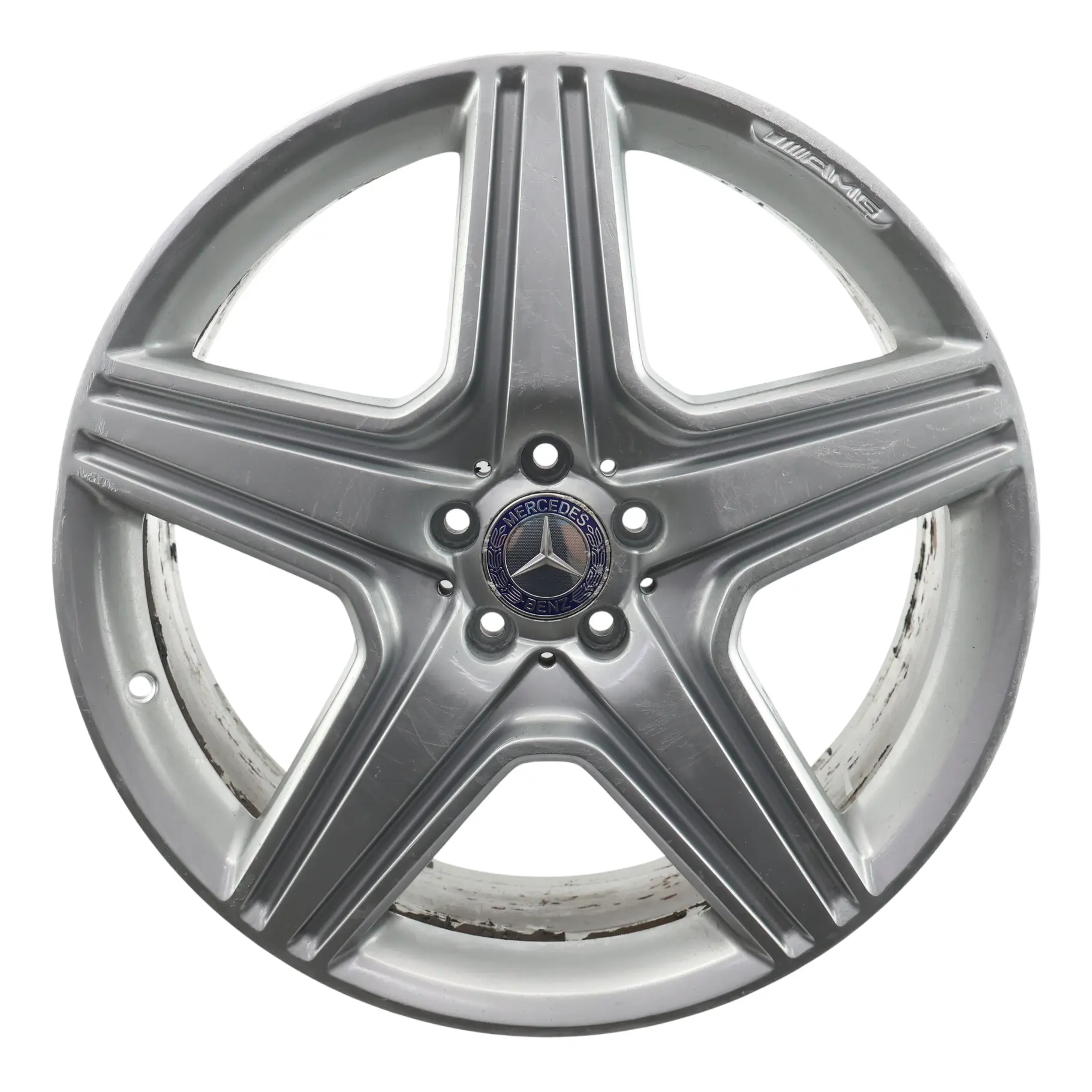 Mercedes ML W164 AMG Front Silver Wheel Alloy Rim 21" 9J ET:60 A1644015202