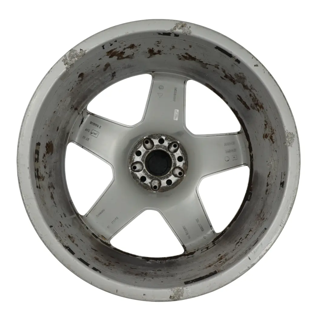 Front Silber Felge 21" 9J ET:60 für Mercedes ML W164 AMG mit Teilenummer A1644015202 Mercedes ML W164 AMG Front Silber Felge 21" 9J ET:60 - SKU A1644015202-1 - Teilenummer A1644015202