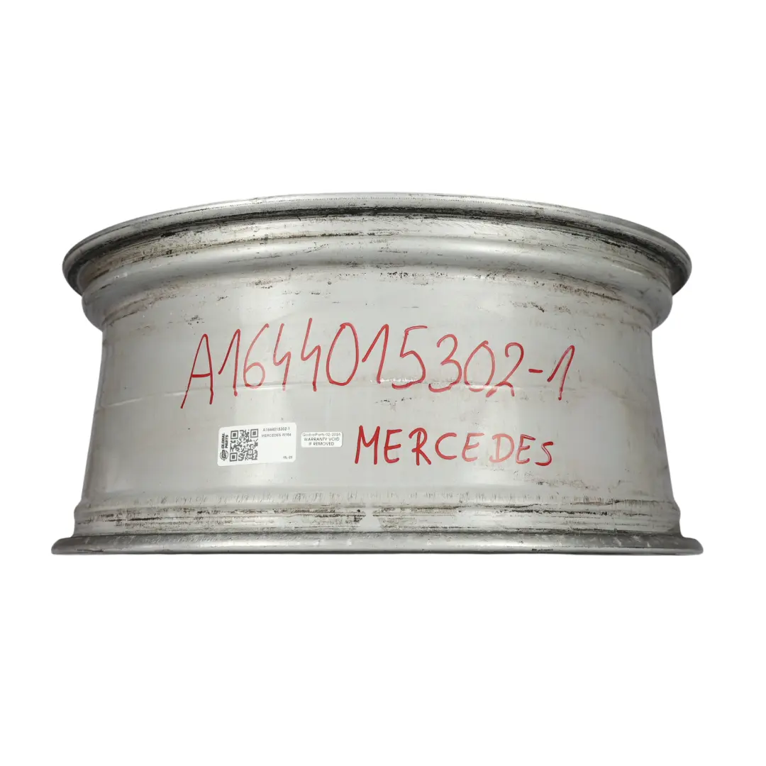 Mercedes ML W164 Argento Cerchio In Lega AMG 21" 9J ET:48 A 5 Razze - SKU A1644015302-1 - Numero di parte A1644015302
