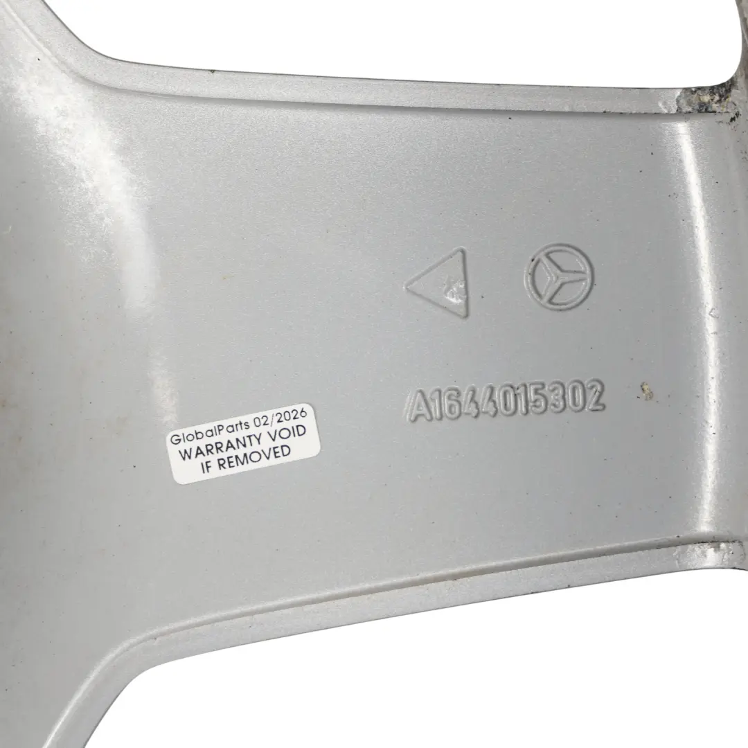 Mercedes ML W164 Jante Alliage Argentée AMG 21" 9J ET:48 5 Branches - SKU A1644015302-1 - Numéro de pièce A1644015302