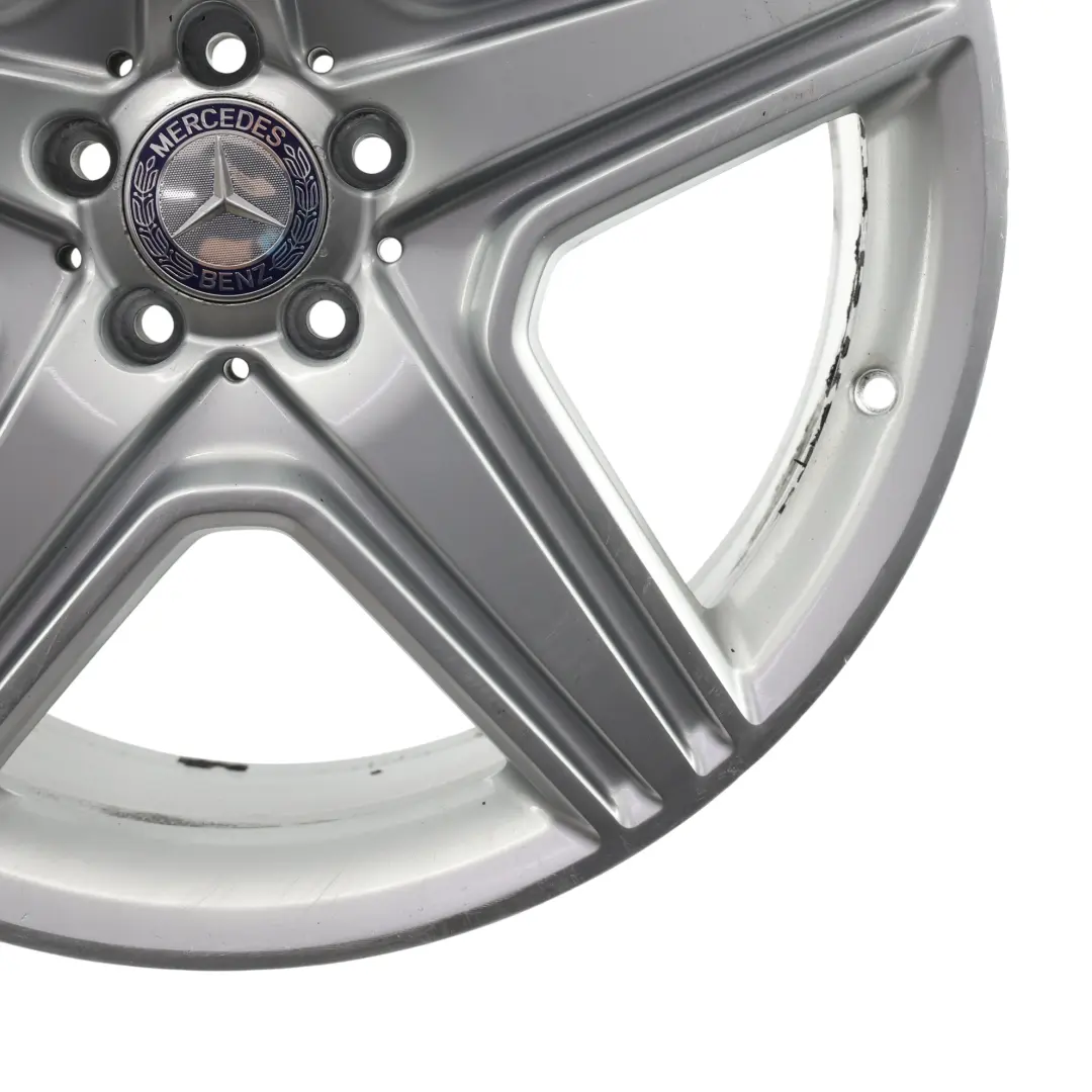 Mercedes ML W164 Llanta De Aleación Plata AMG 21" 9J ET:48 5 Radios - SKU A1644015302-2 - Número de pieza A1644015302