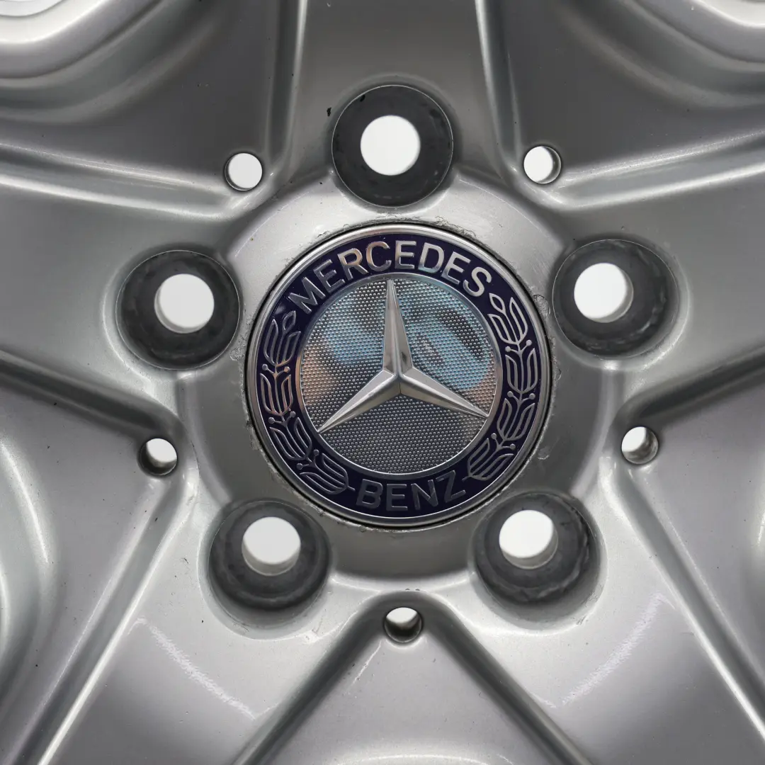 Argento Cerchio Lega AMG 21" 9J ET:48 5 Razze per Mercedes ML W164 con numero di parte A1644015302 Mercedes ML W164 Argento Cerchio Lega AMG 21" 9J ET:48 5 Razze - SKU A1644015302-2 - Numero di parte A1644015302