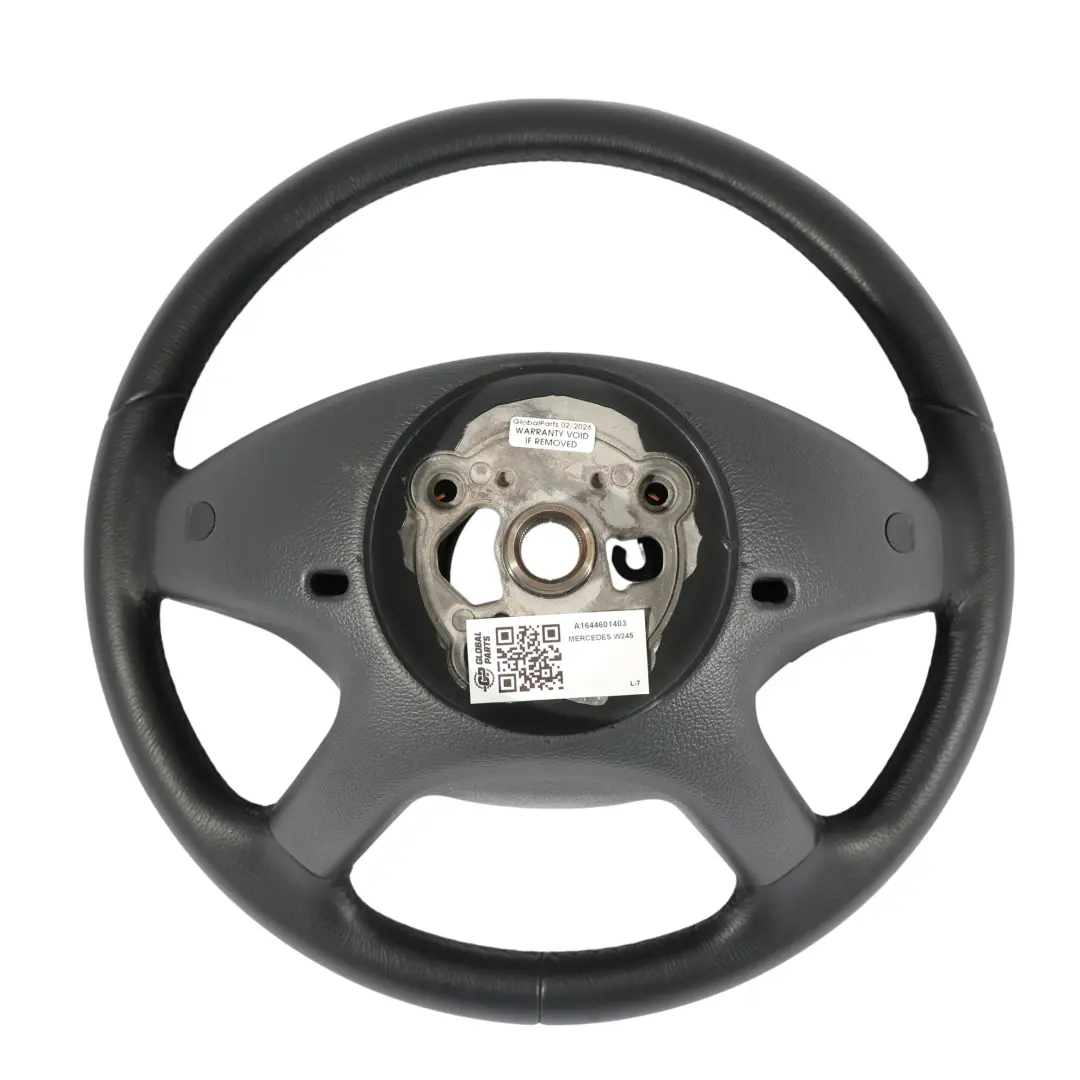 Mercedes-Benz Classe B W245 Volante in pelle nera multifunzione per con numero di parte A1644601403 Mercedes-Benz Classe B W245 Volante in pelle nera multifunzione - SKU A1644601403 - Numero di parte A1644601403