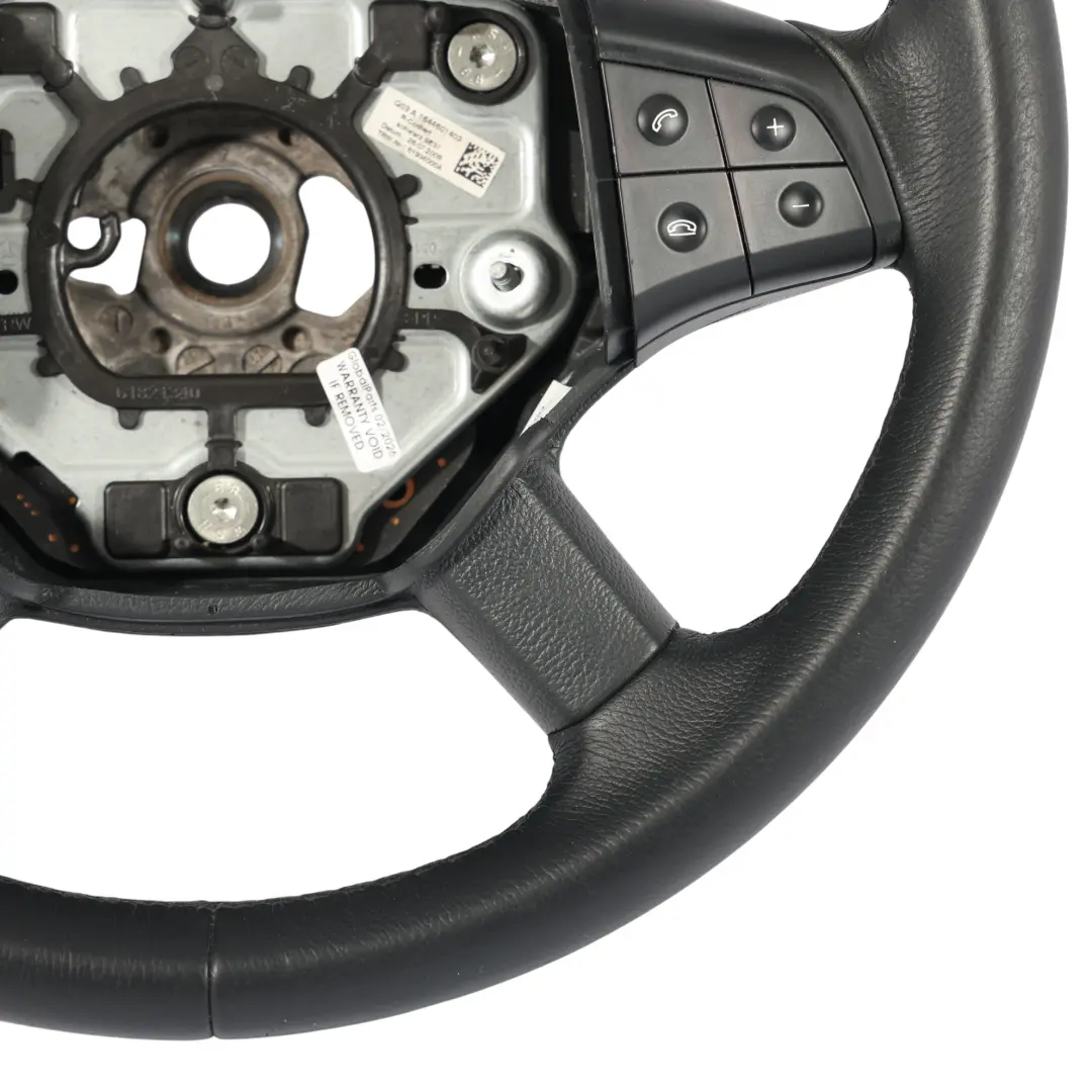  Mercedes-Benz B-Class W245 Lenkrad Schwarz Leder mit Schwarz Fäden Multifunktion - SKU A1644601403 - Teilenummer A1644601403