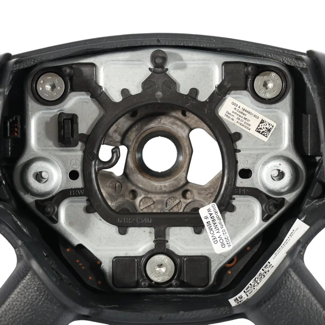 Mercedes-Benz B-Class W245 Black Leather Steering Wheel Multifunction to with Part number A1644601403 Mercedes-Benz B-Class W245 Black Leather Steering Wheel Multifunction - SKU A1644601403 - Part number A1644601403