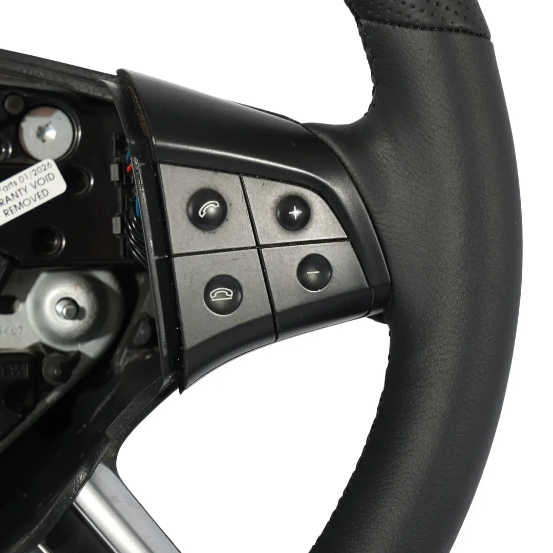 Leather Steering Wheel with Black Threads to Mercedes ML W164 NEW with Part number A1644605103 Mercedes ML W164 NEW Leather Steering Wheel with Black Threads - SKU A1644605103-1 - Part number A1644605103