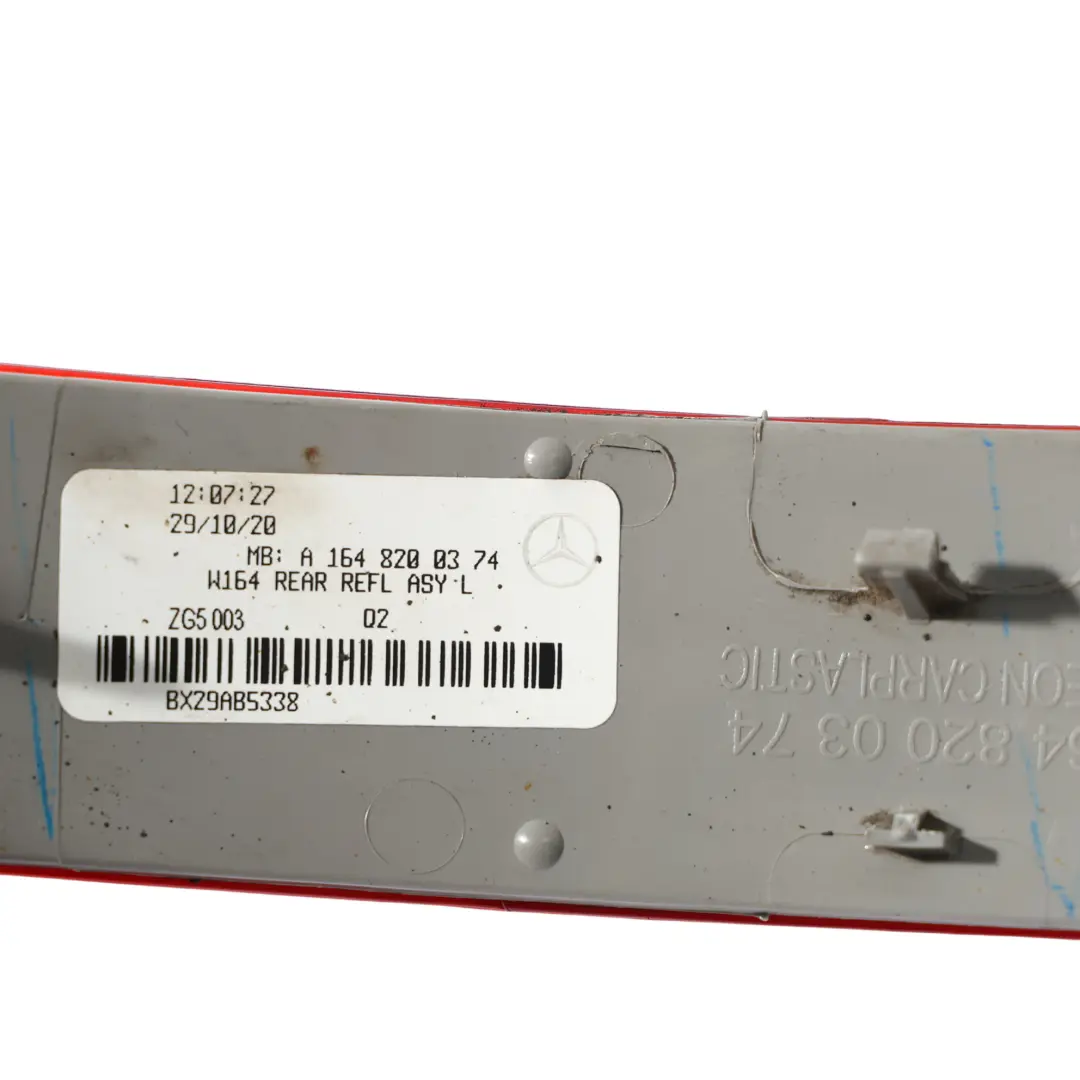 Mercedes ML W164 Réflecteur De Pare-Chocs Arrière Gauche - SKU A1648200374 - Numéro de pièce A1648200374