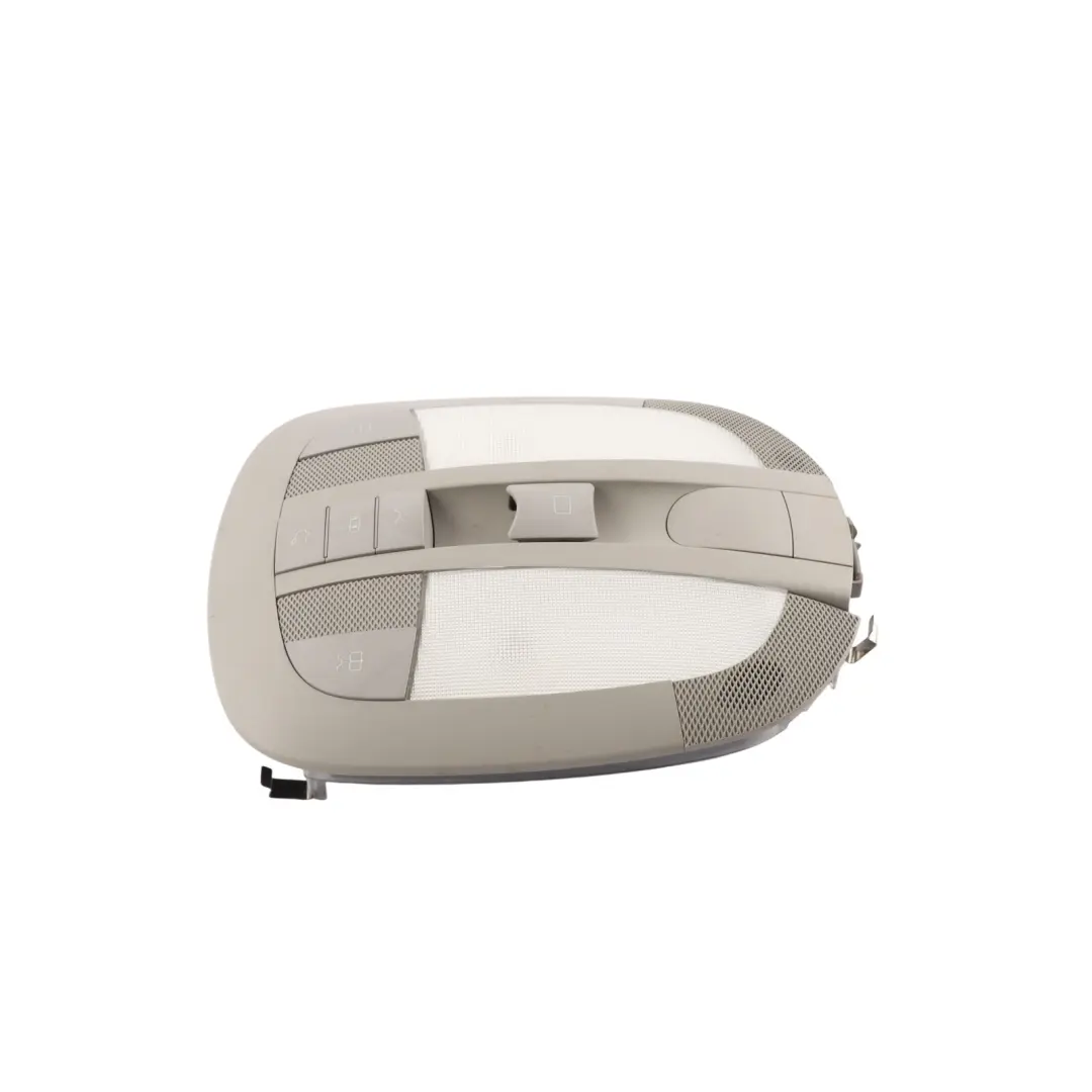 Mercedes ML W164 Roof Light Reading Lamp Front Panel Switch Grey - SKU A1648201485 - Part number A1648201485